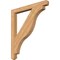 Ekena Millwork Funston Craftsman Smooth Bracket, Western Red Cedar, 3 1/2"W x 38"D x 42"H BKT04X38X42FST04SWR - alternate 1